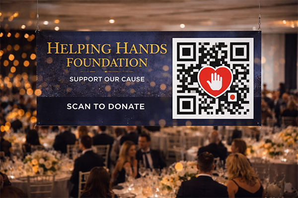 Charity Gala Banner