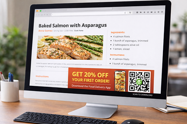 Food Delivery App Ad